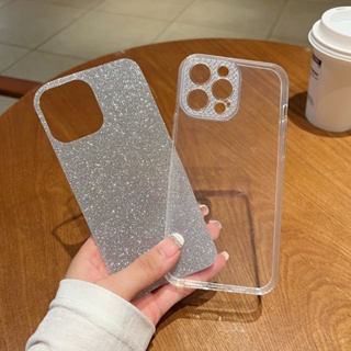 เคสโทรศัพท์มือถือ แบบใส สีชมพู วิบวับ สําหรับ Itel S23 4G S665L A60S A60