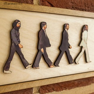 If The Beatles ภาพจิตรกรรมฝาผนัง กรอบไม้ สําหรับตกแต่งบ้าน ออฟฟิศ