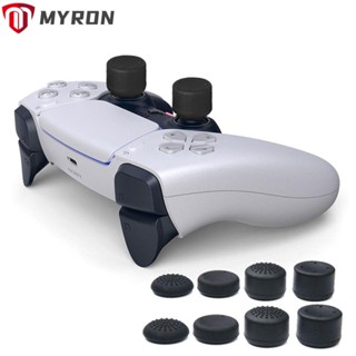 Myron ฝาครอบปุ่มกดจอยสติ๊ก สําหรับ PS5 PS4 PS3 Xbox Switch 8 ชิ้น