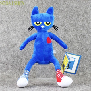 Daishen1 Pete The Cat หมอนตุ๊กตายัดไส้ ของเล่น ของขวัญวันเกิด วันวาเลนไทน์ สําหรับตกแต่งบ้าน งานแต่งงาน