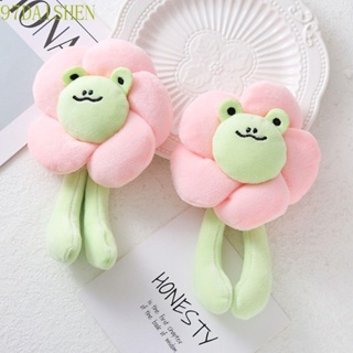 Daishen1 จี้ตุ๊กตาการ์ตูนกบ ดอกทานตะวัน สีชมพู ของเล่นสําหรับเด็ก