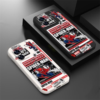 เคสซิลิโคนนิ่ม ลายสไปเดอร์แมน สําหรับ Redmi Note 11S 11 Pro Redmi 10C 10A 9C 9T Note 10 5G Note 10S Note 9s Poco F4 F4 GT M3 Pro X3 Pro NFC