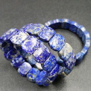 Lapis lazuli กําไลข้อมือ แบบแถวเดียว