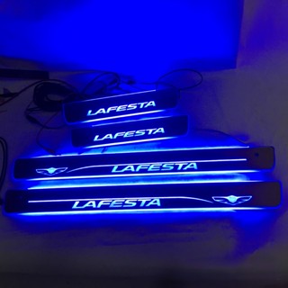 แผ่นกันรอยประตู led สําหรับ Hyundai LAFESTA