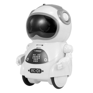 【yunhai】Intelligent Mini Pocket Robot Walk Music Dance Light Voice Recognition Kid Toy