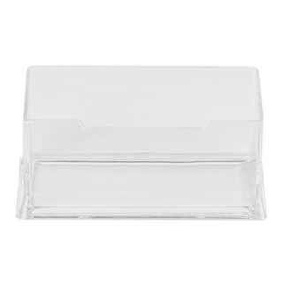 【yunhai】Clear Desktop Business Card Holder Display Stand Acrylic Plastic Desk Shelf