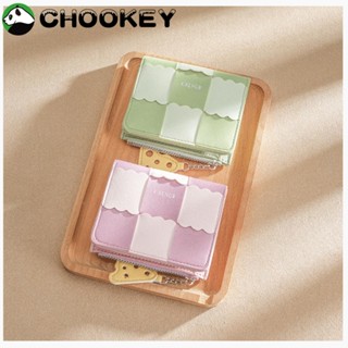 Chookey กระเป๋าสตางค์ใบสั้น ใส่บัตรได้หลายช่อง แฮนด์เมด อเนกประสงค์ สไตล์มินิมอล สําหรับผู้หญิง DIY