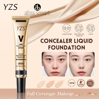 Yzs Small Golden Tube คอนซีลเลอร์รองพื้นชนิดน้ำเพื่อปกปิดรอยแผลเป็น Tattoo Dark Circles เครื่องหมายฝ้ากระบีบีครีมคอนซีลเลอร์แต่งหน้า TECH3