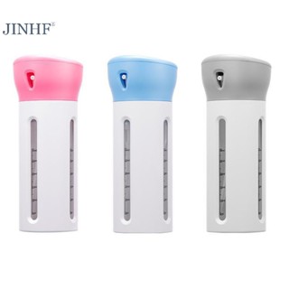 Blowgentlyflower 4 In 1 ขวดจ่ายของเหลว รีฟิล 30 มล. แบบพกพา กันรั่ว สําหรับแชมพู โลชั่น ครีมนวด BGF