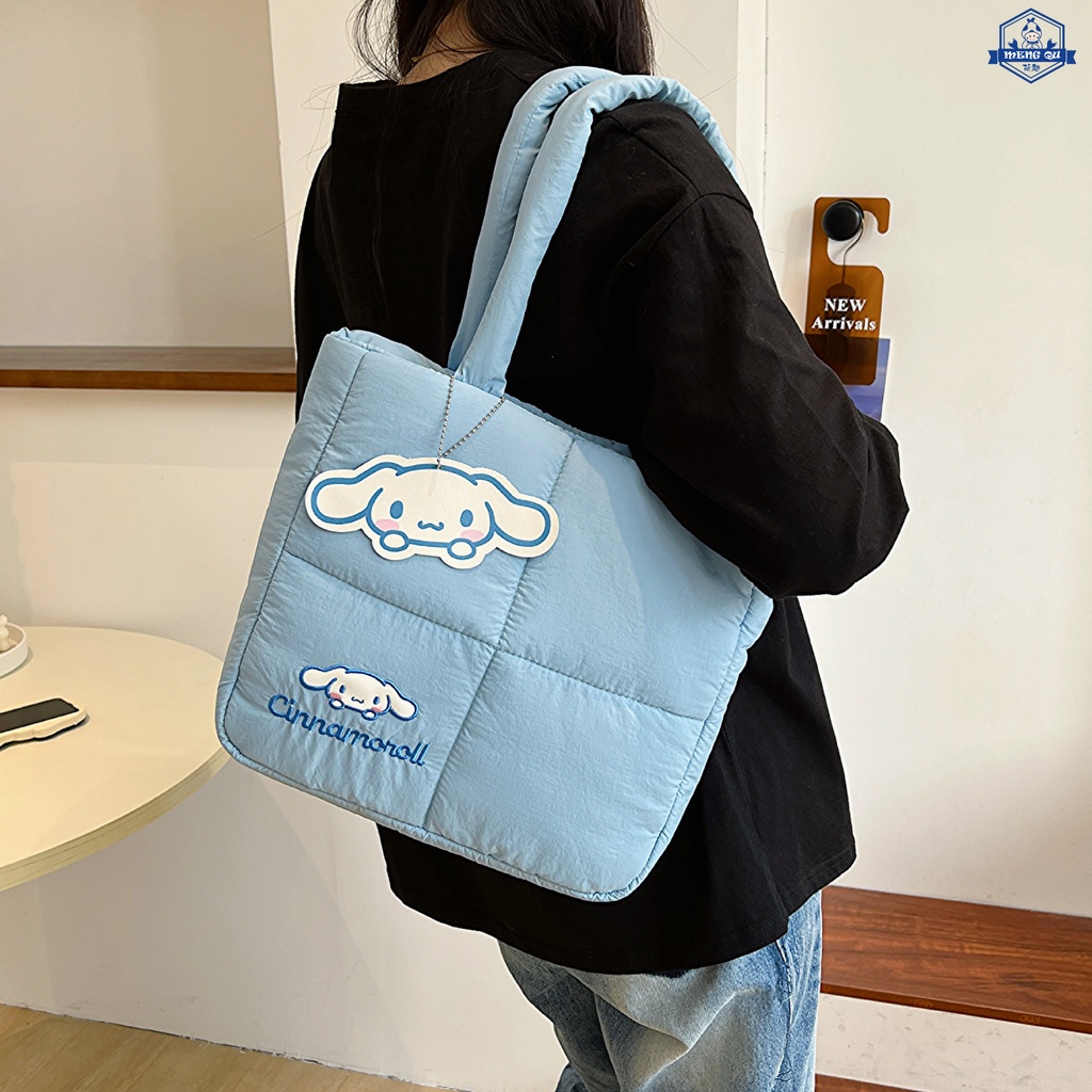 Sanrio แฟชั่นลงกระเป๋า Kuromi อบเชย Melody กระเป๋าถือกระเป๋าเครื่องสำอาง ราคา ถูกที่สุด ดีลบีเคเค แกลเลอรีภาพที่ 2