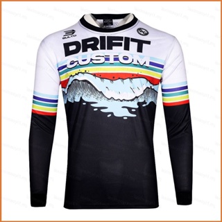 Fb เสื้อกีฬาแขนยาว ลาย Drifit Jersey พลัสไซซ์ สําหรับผู้ชาย