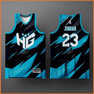 เสื้อกีฬาบาสเก็ตบอล fb Jordan Jersey Skyblue สีดํา พลัสไซซ์ สําหรับผู้ชาย และผู้หญิง