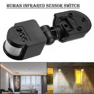 New 240V 180° PIR Infrared Motion Sensor Detector Outdoor LED Light Switch