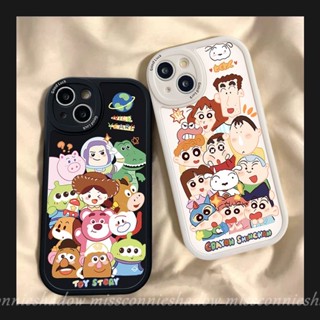 เคสโทรศัพท์มือถือ Tpu แบบนิ่ม ลายการ์ตูนชินจัง กันกระแทก สําหรับ Infinix Infinix Hot 9 10 11 Play Smart 6 5 Note 8 Hot 10 Lite Hot 10s 10T 11s