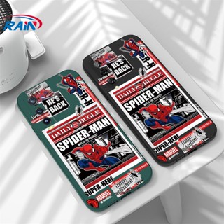 เคสซิลิโคนนิ่ม ลายสไปเดอร์แมน สําหรับ Redmi Note 11S 11 Pro Redmi 10C 10A 9C 9T Note 10 5G Note 10S Note 9s Poco F4 F4 GT M3 Pro X3 Pro NFC