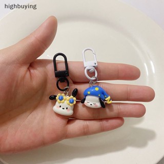 [highbuying] Kawaii Sanrio Pacha Dog พวงกุญแจ การ์ตูนน่ารัก รถ พวงกุญแจ จี้ กระเป๋าเป้สะพายหลัง โรงเรียน อุปกรณ์ตกแต่ง ของเล่นเด็ก ของขวัญใหม่ พร้อมส่ง