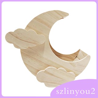 [szlinyou2] บ้านหนูแฮมสเตอร์ แบบไม้ ถอดออกได้ ทนทาน อุปกรณ์เสริม สําหรับหนูแฮมสเตอร์