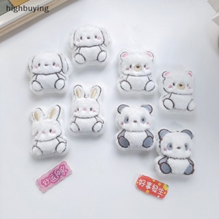 [highbuying] เข็มกลัด ตุ๊กตาการ์ตูนกระต่าย แพนด้า แพนด้า น่ารัก แฮนด์เมด สําหรับตกแต่งเสื้อผ้า กระเป๋าเป้สะพายหลัง DIY พร้อมส่ง