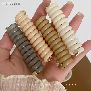 [highbuying] ยางรัดผม แบบยืดหยุ่น สร้างสรรค์ เครื่องประดับ แฟชั่นสําหรับผู้หญิง สินค้าใหม่