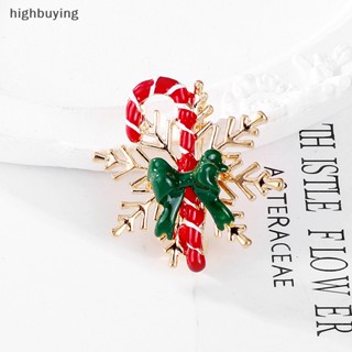 [highbuying] สวยหรู พลอยเทียม เคลือบ คริสต์มาส เข็มกลัด Pin มนุษย์หิมะ ซานตาคลอส บูท พวงมาลัย แฟชั่น เครื่องประดับ ของขวัญ คริสต์มาส ตกแต่ง เข็มกลัด ใหม่ พร้อมส่ง