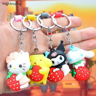 [highbuying] Kuromi พวงกุญแจ จี้รูป Melody Cinnamoroll น่ารัก สําหรับห้อยกระเป๋า