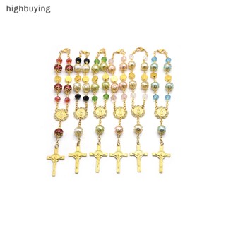 [highbuying] สร้อยข้อมือ ประดับคริสตัล สีทอง แฟชั่น สําหรับของขวัญ