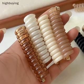 [highbuying] ยางรัดผม แบบยืดหยุ่น สร้างสรรค์ เครื่องประดับ สําหรับผู้หญิง สินค้าใหม่