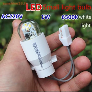 Thsun หลอดไฟเอฟเฟค LED AC220V 1W 6500K ขนาดเล็ก สีขาว สําหรับทุกสถานที่