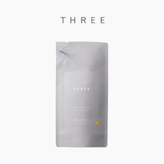 THREE Balancing Cleansing Oil N 180ML Refill ทรี บาลานซ์ซิ่ง คลีนซิ่ง ออยล์ เอ็น รีฟิล ผลิตภัณฑ์ทำความสะอาดผิวหน้า