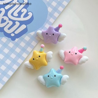 [simplehomeline] กิ๊บติดผม รูปดาวห้าแฉก น่ารัก สีแคนดี้ สําหรับเด็กผู้หญิง Y2k พร้อมส่ง