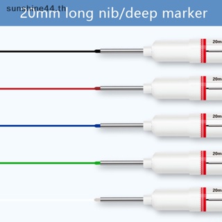 Foursun ปากกามาร์กเกอร์ หัวยาว 20 มม. อเนกประสงค์ กันน้ํา สําหรับงานไม้ 3 ชิ้น
