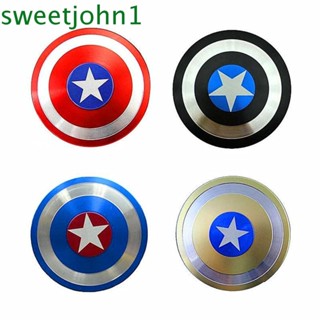 Sweetjohn Fidget Spinner กัปตันอเมริกา ของเล่นบรรเทาความเครียด