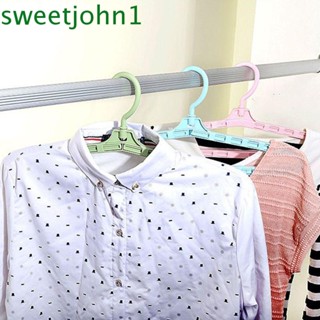 Sweetjohn ไม้แขวนเสื้อ ผ้าขนหนู พับเก็บได้ ประหยัดพื้นที่ สําหรับตู้เสื้อผ้า