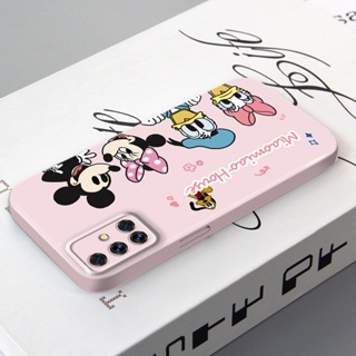 เคสโทรศัพท์มือถือ PC แข็ง กันรอยกล้อง ทรงสี่เหลี่ยม ลาย Pink Sanrio สไตล์เกาหลี สําหรับ Samsung Galaxy A51 M40S A52 A53 A13 A04S A12 A12s A11 A04 A02 A02S A03