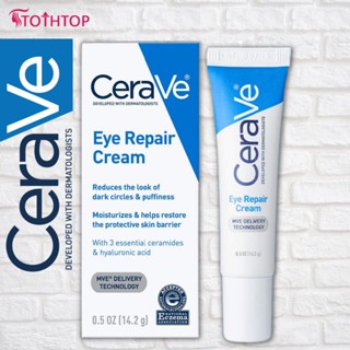 Cerave Eye Repair Cream ครีมบำรุงรอบดวงตาบรรเทารอยคล้ำและอาการบวม 14.2g [TOP]