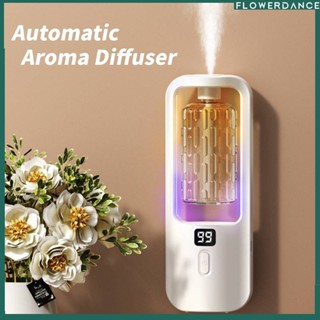 Mini Aromath Diffuser Spirit Humidifier Ultrasonic ติดผนังอัตโนมัติ Usb Essential Oil Diffuser อัตโนมัติ Aroma Diffuser ชาร์จ Flower flower