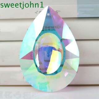 Sweetjohn โมบายปริซึม รูปพระอาทิตย์ตก สีรุ้ง อเนกประสงค์ สําหรับแขวนตกแต่งหน้าต่างรถยนต์