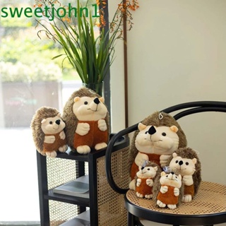 Sweetjohn หมอนตุ๊กตาเม่นน่ารัก ผ้าฝ้าย Pp ขนาด 38 ซม. 17 ซม. สําหรับตกแต่งบ้าน