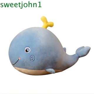 Sweetjohn ตุ๊กตาปลาวาฬน่ารัก ของขวัญสําหรับเด็ก ตกแต่งบ้าน