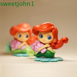 Sweetjohn ฟิกเกอร์เจ้าหญิงนางเงือก เจ้าหญิงเบลล์ สโนว์ไวท์ ของขวัญวันเกิด