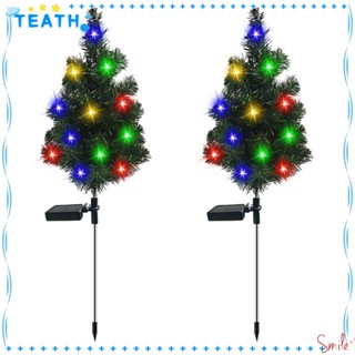 Teath โคมไฟ LED สําหรับตกแต่งต้นคริสต์มาส 2 ชิ้น