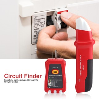 Ryo Tools Uni T Professional Circuit Breaker Finder ความไวปรับซ็อกเก็ตเครื่องทดสอบเครื่องมือวินิจฉัย