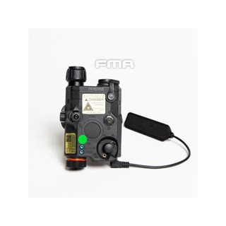 ไฟฉายเลเซอร์เขียว FMA PEQ LA5 Upgrade Version  LED White light + Green laser with IR Lenses (TB0075)