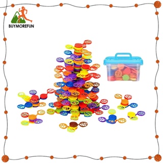 [Buymorefun] Montessori บล็อคตัวต่อ ของเล่นเสริมการเรียนรู้ สําหรับเด็กผู้ชาย ผู้หญิง อายุ 4 5 6 ปี