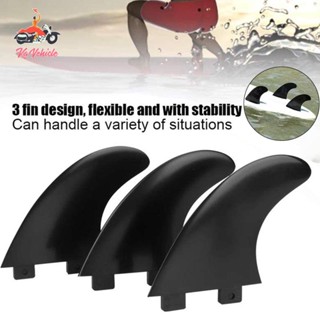 [Whstrong] ครีบกระดานโต้คลื่น 3 ชิ้น สําหรับ Longboard Stand up Paddleboard Water Sports