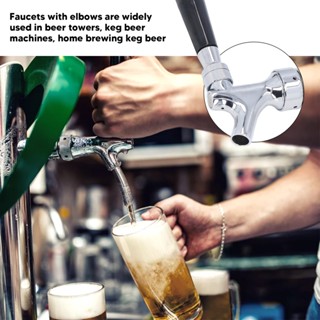 Enjoy Music ก๊อกน้ำเบียร์สแตนเลสเบียร์ทาวเวอร์ Faucet Kegerator Tap สำหรับ Homebrewing