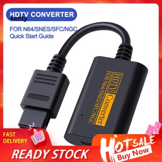 Kt* ตัวแปลงวิดีโอเกม แบบพกพา อุปกรณ์เสริมเกมคอนโซล เป็นตัวแปลง HDMI HD