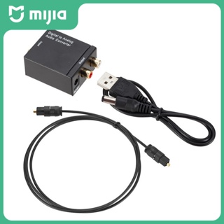 Mijia ตัวแปลงเสียงดิจิตอล เป็นอะนาล็อก Coaxial Toslink เป็น 2 RCA