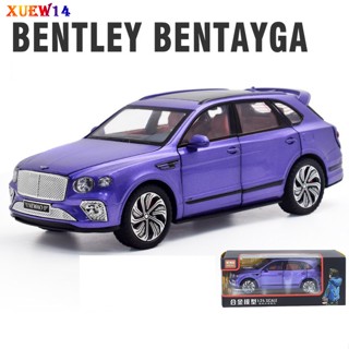 โมเดลรถยนต์จําลอง โลหะผสม T8 1:24 Bentley Bentayga เหมาะกับของขวัญ ของเล่นสําหรับเด็กผู้ชาย