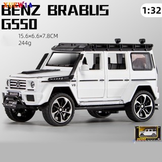 โมเดลรถยนต์จําลอง T8 1:32 Mercedes-benz G550 ของเล่นสําหรับเด็ก